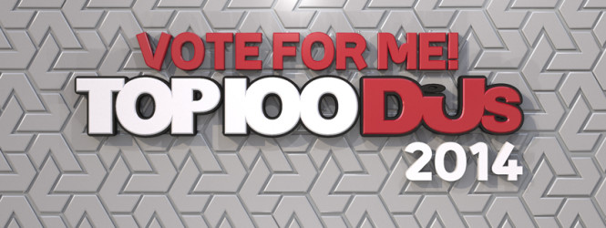 Vota por tus Djs en “Top 100 DJs 2014”