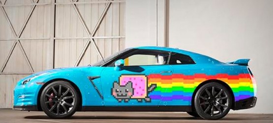 Nuevo Auto Nyan Cat Para Deadmau5