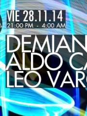 Demian Muller + Aldo Cadiz + Leonardo Vargas en MAMBA (23:00 A 05:00)