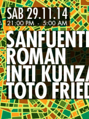 Sanfuentes + Roman + Inti Kunza + Toto Friedlaender en MAMBA