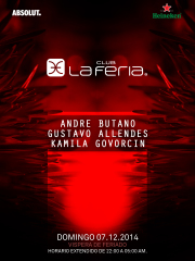 ~ Club La Feria presenta ~  Kamila Govorcin Gustavo Allendes André Butano
