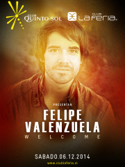 ~ Club La Feria presenta ~  Welcome Felipe Valenzuela  Rodrigo Valdivia