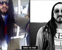En el Stereosonic disfrazado de Steve Aoki