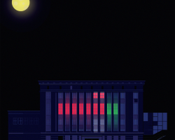 Berghain, fabric y Razzmatazz ilustrados por Pablo Benito