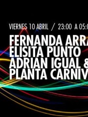 Fernanda Arrau, Elisita Punto, Diego Adrián & Planta Carnibora en MAMBA