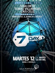 Day Seven presenta @ Seba Ortiz/Tomas Villarroel/Cris Celiz