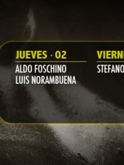 ~ Cartelera Semanal en Club La Feria ~ Noferini, Vivanco, Norambuena, Pöll, Inzunza, Galleguillos, Chiang, Martínez.