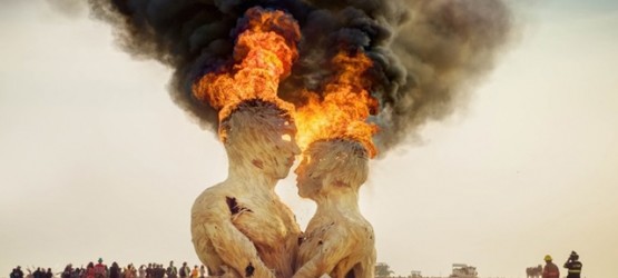 IMÁGENES AÉREAS DEL BURNING MAN 2015