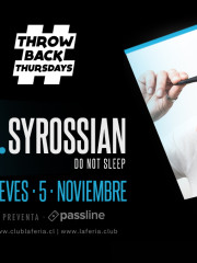 #TBTLF presenta Darius Syrossian @ Club La Feria ~ Jueves 5 de Noviembre