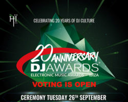 DJ AWARDS ANUNCIA LAS CATEGORÍAS Y NOMINADOS 2017- COMIENZA LA VOTACION