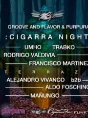 Groove And Flavor & Purpura Presentan Cigarra Night