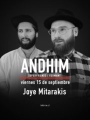 La Feria presenta: Andhim – Viernes 15 de Septiembre
