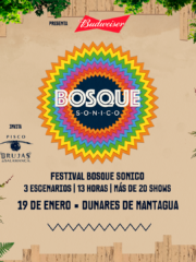 Budweiser presenta: Festival Bosque Sónico · Dunares de Mantagua